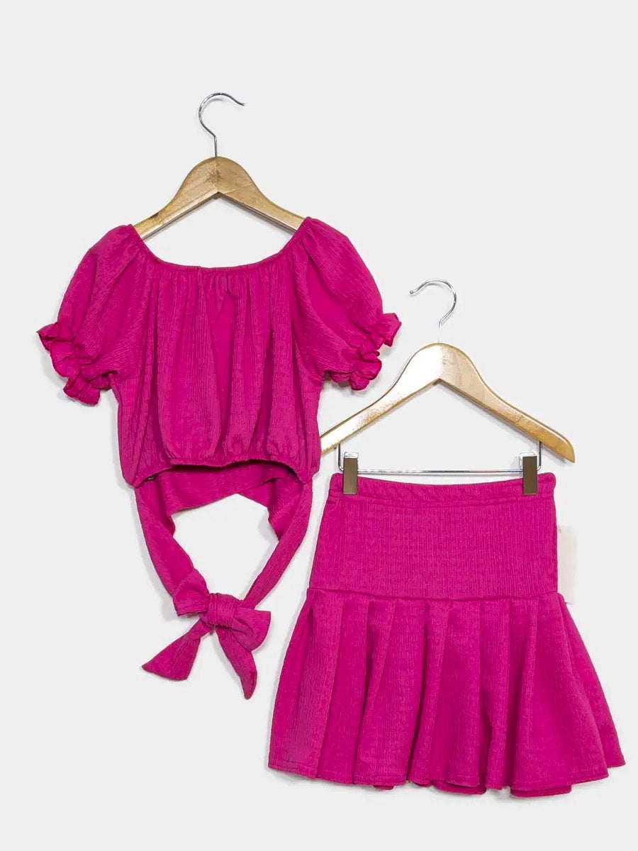 スカート Sophia frill set dress ANDMARY】Sophia frill set dress