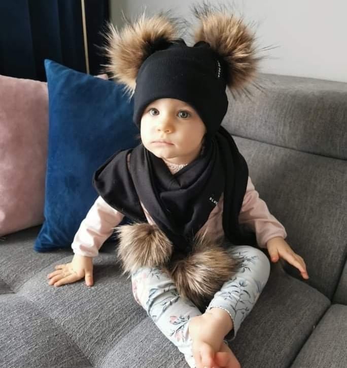 Designer baby pom pom hats online