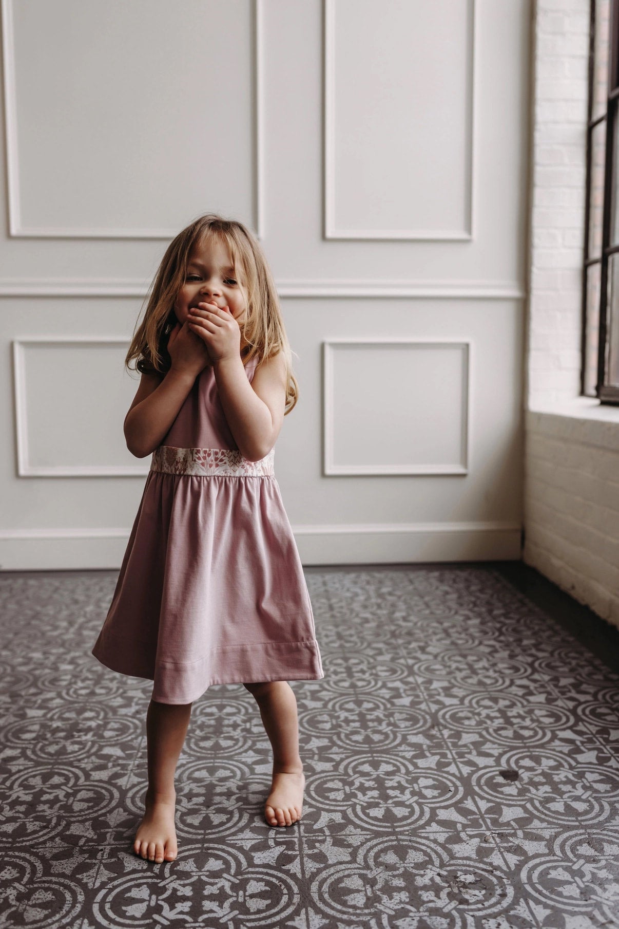 Pastel gray clearance dress